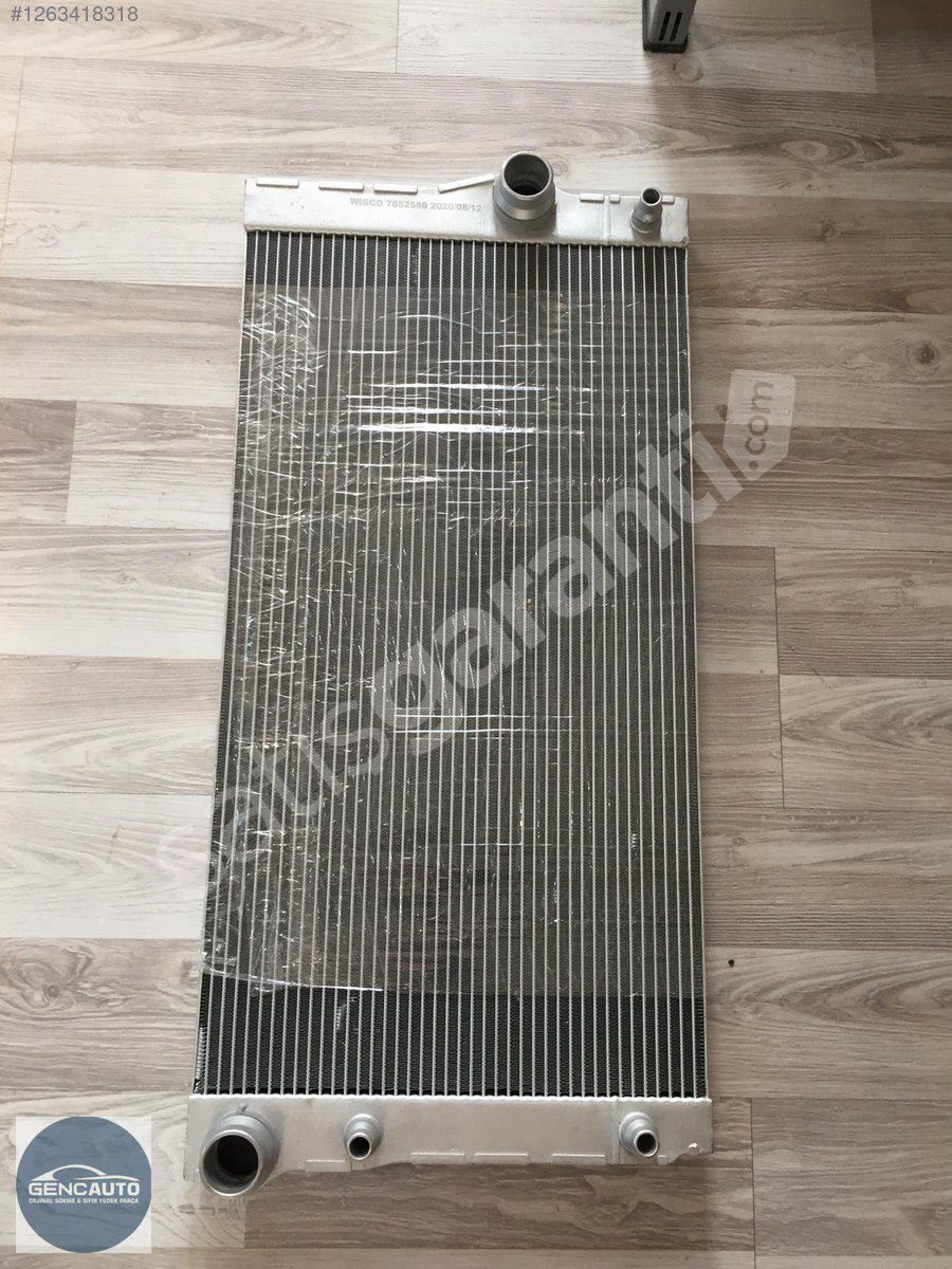 BMW F07 F10 N54 SU RADYATÖRÜ SIFIR İTHAL OEM 7652586 WISCO