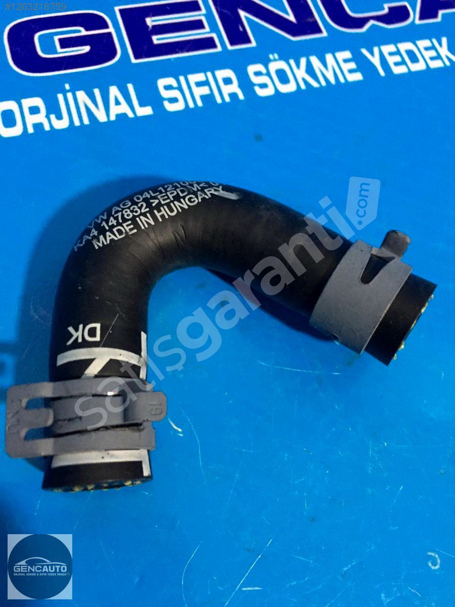 AUDİ A4 A5 A6 SOĞUTMA HORTUMU SIFIR ORJİNAL OEM 04L121058 F