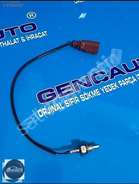 VW GOLF 7 CADDY EGZOZ SICAKLIK SENSÖRÜ SIFIR ORJ OEM 03L906529 B