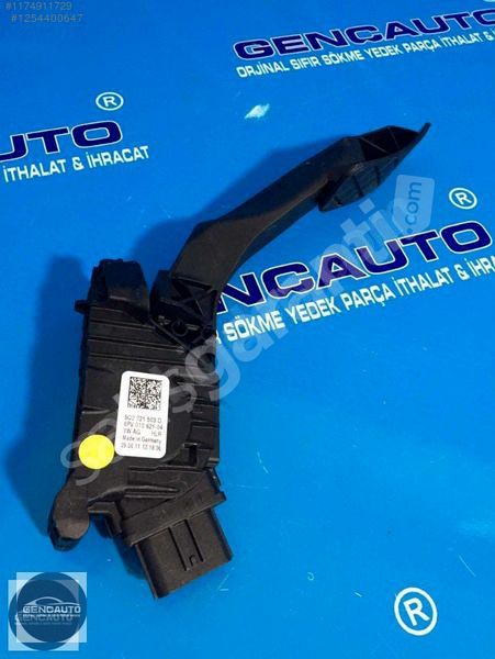 AUDİ A3 GOLF 7 GAZ PEDALI SIFIR ORJİNAL OEM 5Q2721503 D
