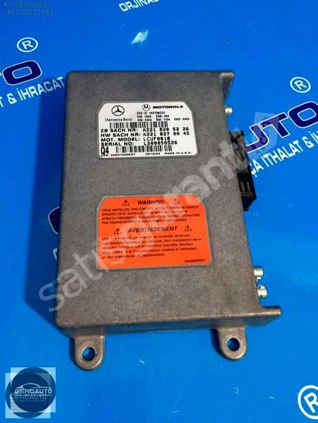 MERCEDES W209 CLK TELEFON BEYNİ SÖKME ORJİNAL OEM A2218205226