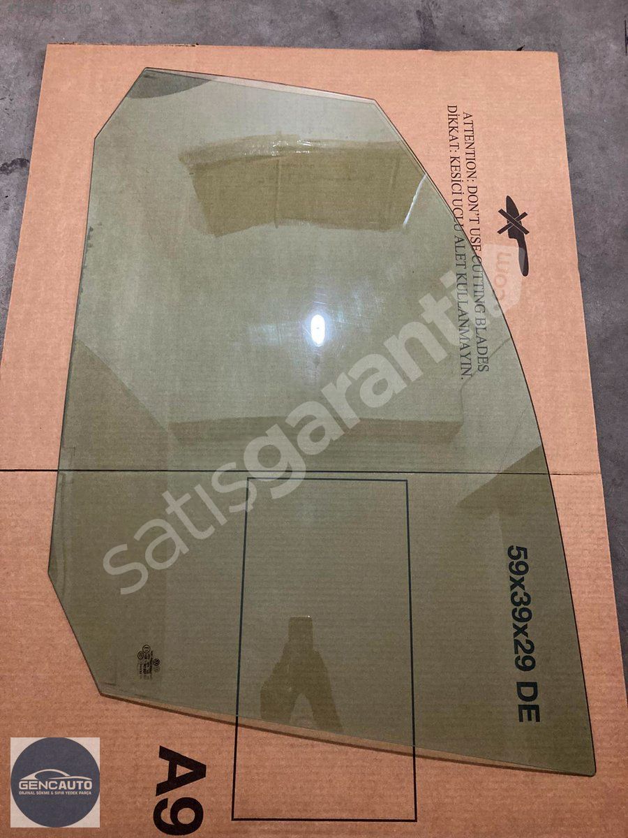 VW CADDY KAPI CAMI ÖN SÖKME ORJİNAL 2K0599 SOL