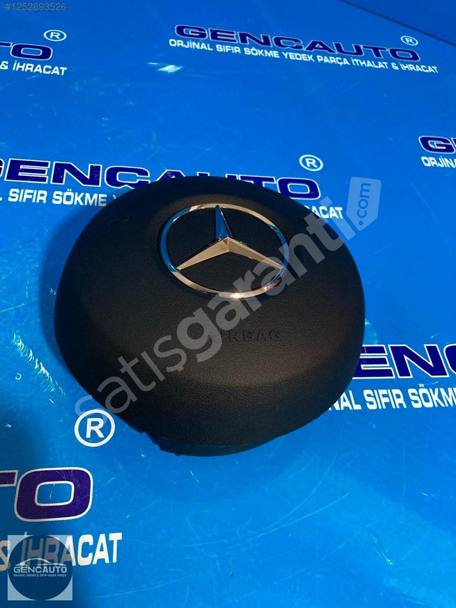 MERCEDES C E SG AİRBAG KAPAĞI SİYAH SIFIR ORJ 62850212