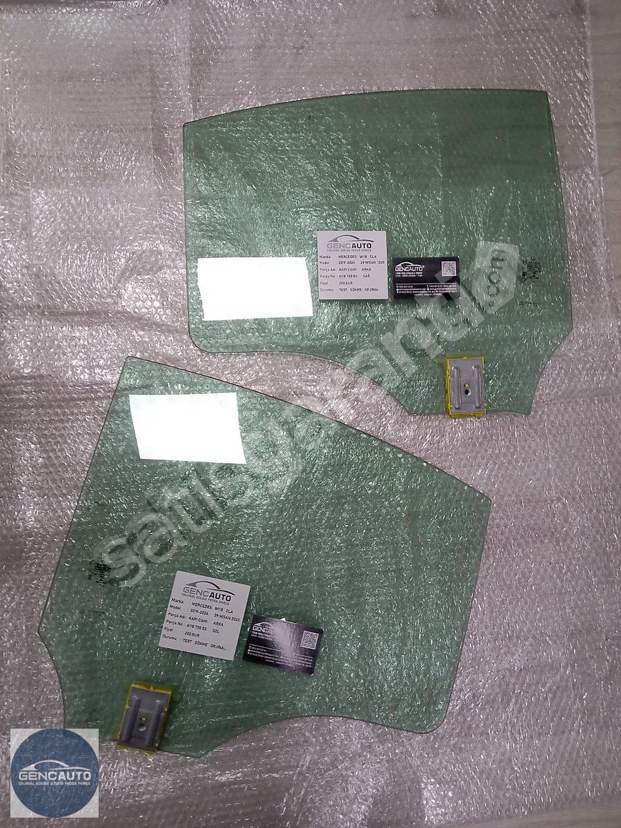 MERCEDES W118 CLA KAPI CAMI ARKA SÖKME ORJ A11873003 04 SOL SAĞ