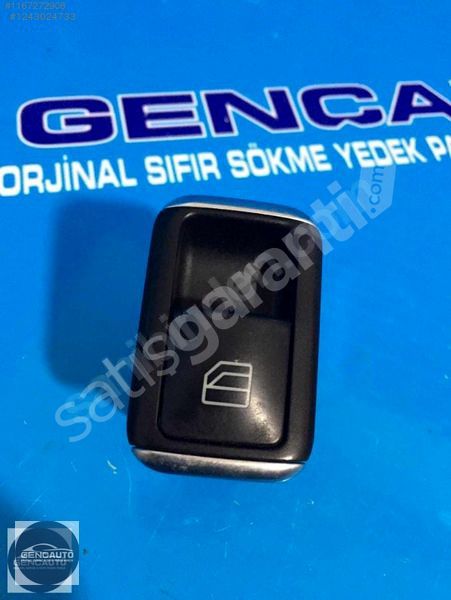 MERCEDES W204 W117 CAM KALDIRMA DÜĞMESİ SÖKME ORJ A2049058102