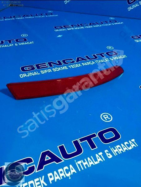 BMW F10 LCI ARKA TAMPON SOL REFLEKTÖR SÖKME ORJ OEM 63147318555