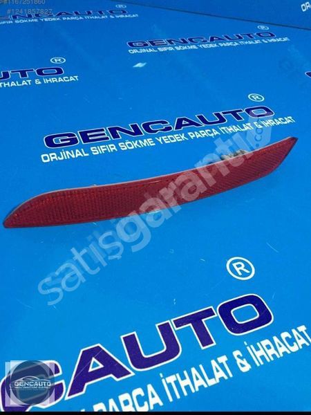 BMW F10 ARKA TAMPON REFLEKTÖRÜ SAĞ SÖKME ORJİNAL OEM 63147203238