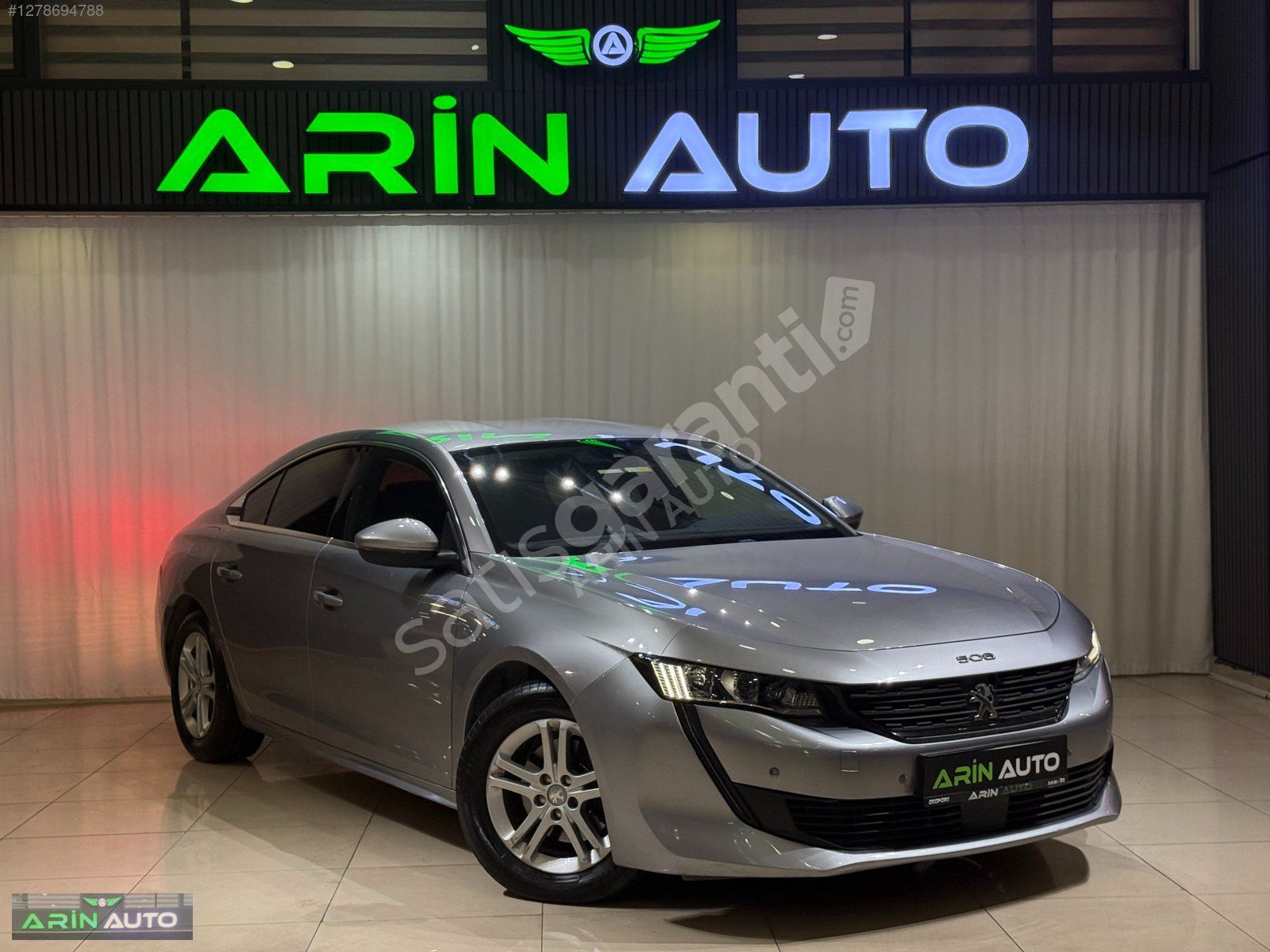 0.99 kredi 2020 PEUGEOT 508 1.6 PRİME servis bakımlı