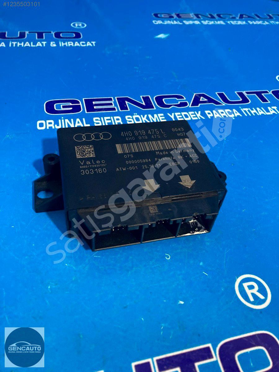 AUDİ A6 A7 A8 PARK SENSÖR BEYNİ SIFIR ORJİNAL 4H0919475 L