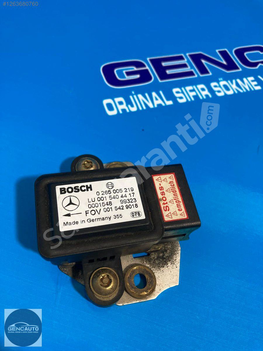 MERCEDES W168 A KASA ESP BEYNİ SÖKME ORJİNAL 0285005219