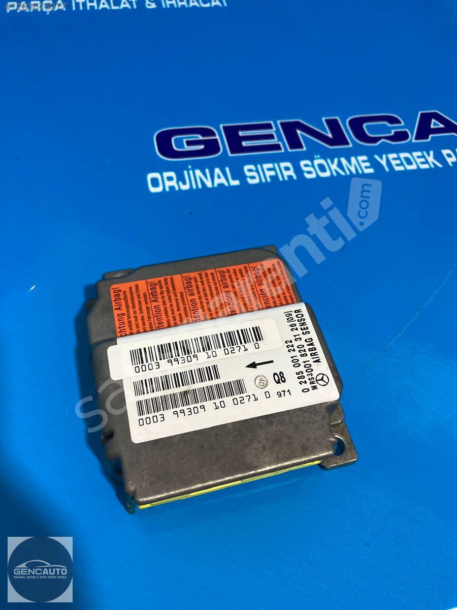 MERCEDES W168 A KASA AİRBAG BEYNİ SÖKME ORJİNAL A0018203126