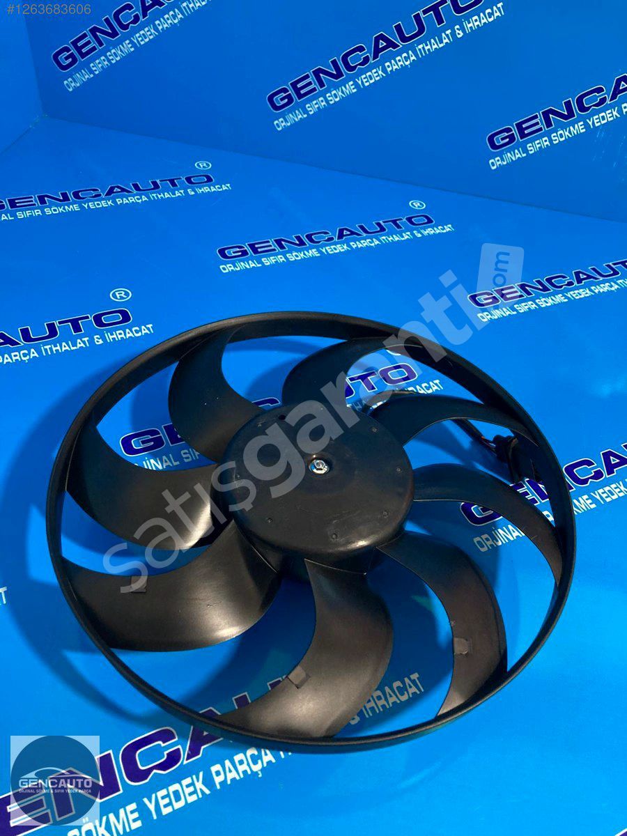 VW POLO RADYATÖR FAN MOTORU SIFIR İTHAL 6Q0959455 AE