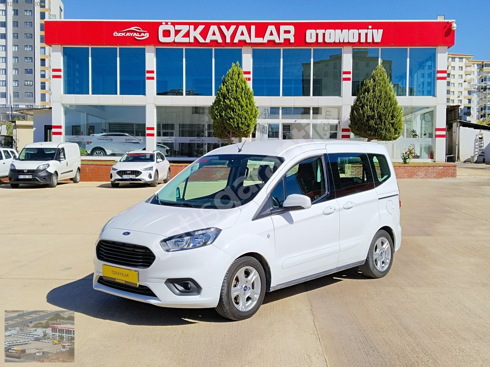 ÖZKAYALAR'DAN 2022 MODEL FORD COURIER 1,5 TDCİ DELUX