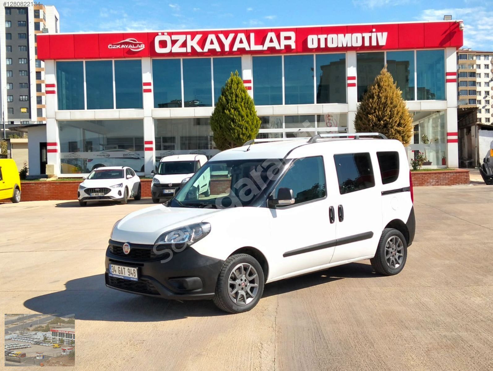 ÖZKAYALAR OTO'DAN 2022 DOBLO 1.6 M.JET EASY 120 HP %20 FATURALI