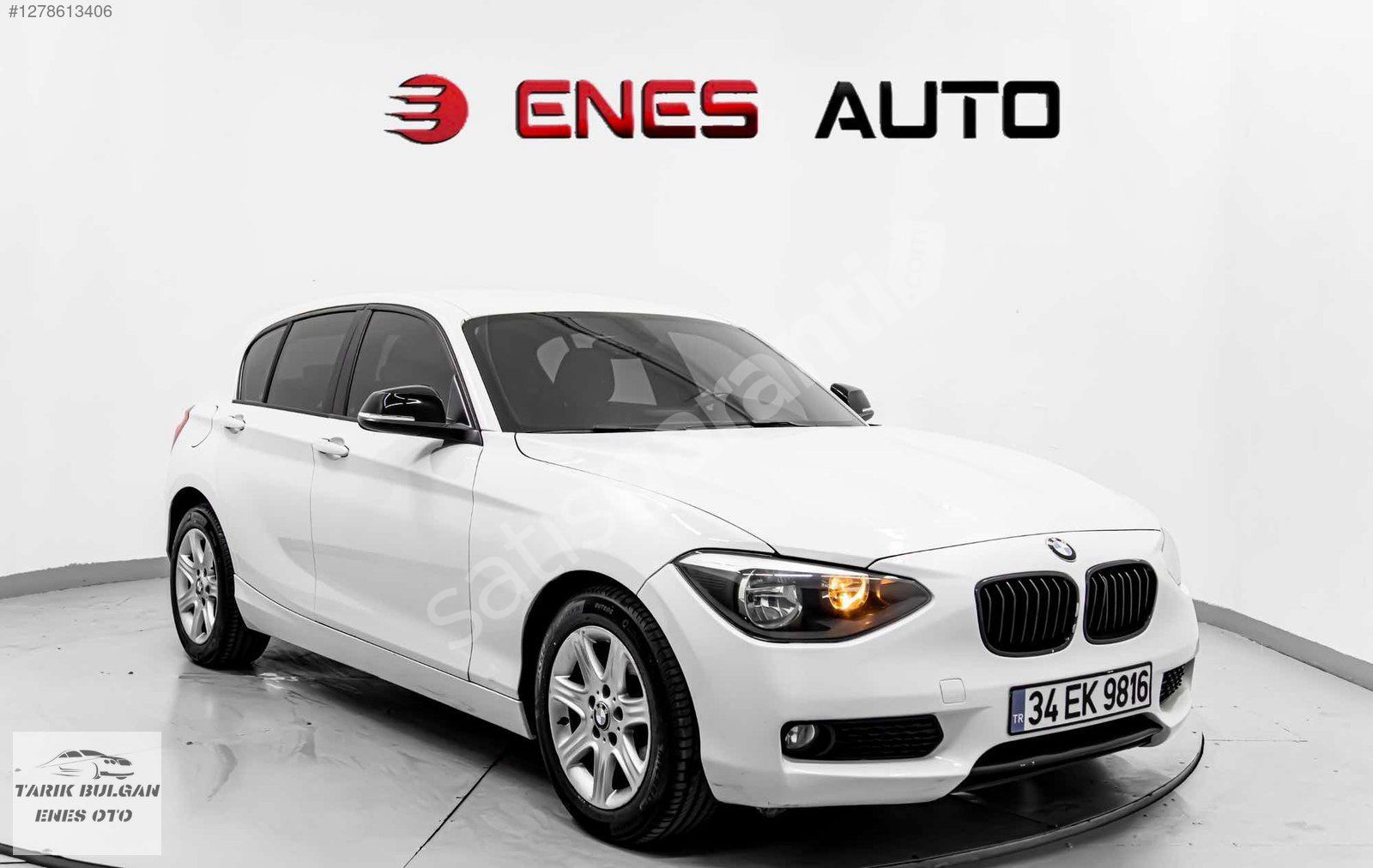 2013 BMW 1.16İ COMFORT OTOMATİK DEĞİŞENSİZ SERVİS BAKIMLI
