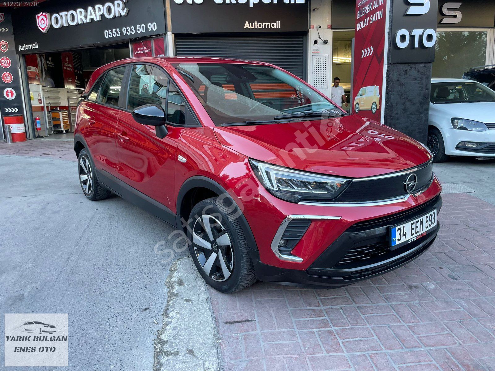 89.000 KM 2021 OPEL CROSSLAND 1.5 T EDİTİON OTOMATİK KIRMIZI