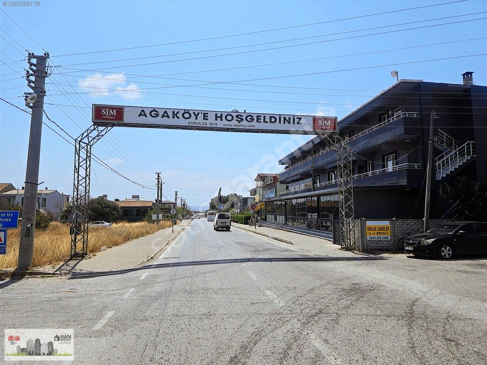 BİGA AĞAKÖYDE 2685m2 YATIRIMLIK TARLAMIZ SATILIKTIR HAN EMLAKTAN