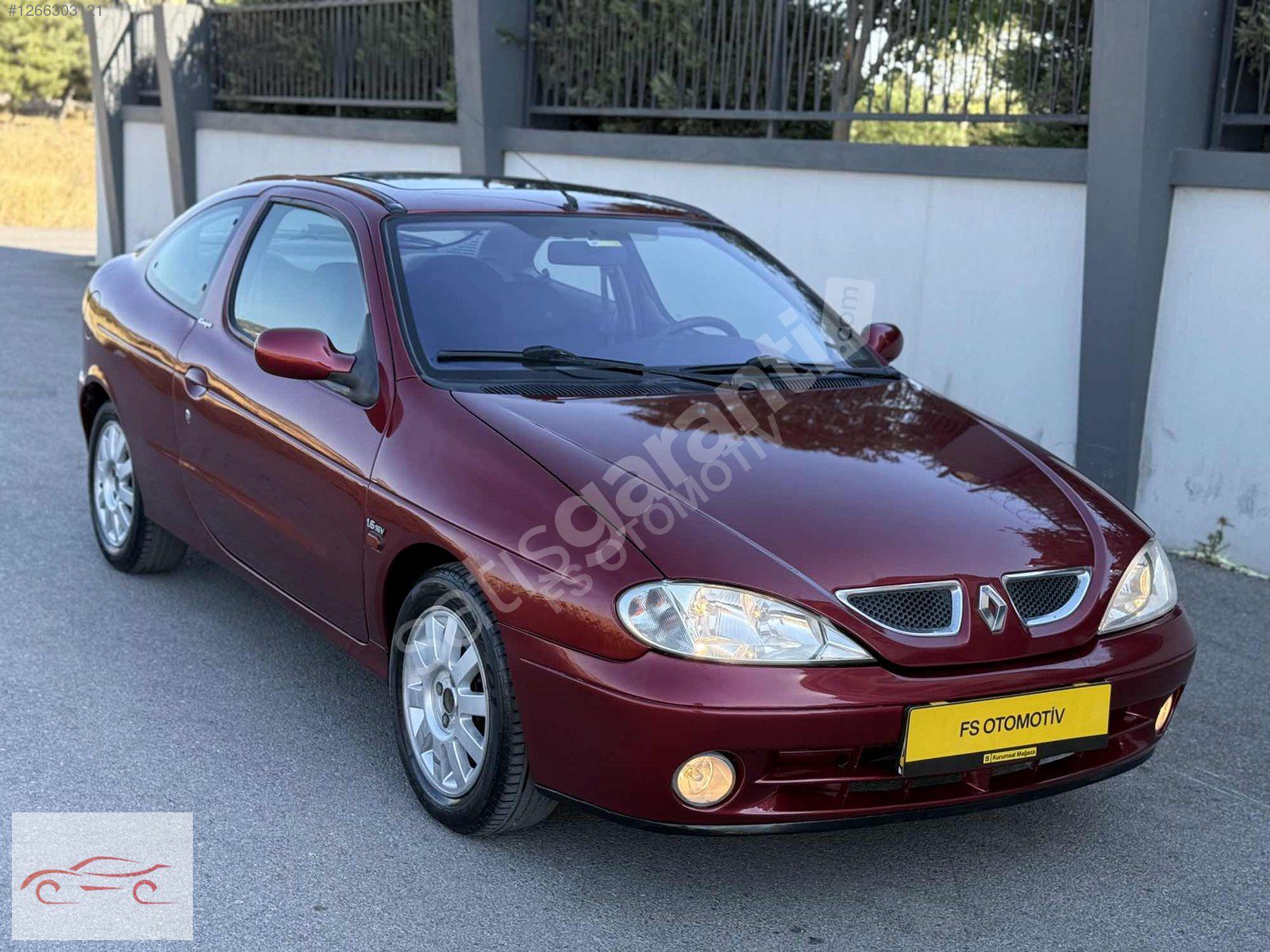 2002 MEGANE COUPE 1.6 16v SAF BENZİN SUNROOF KLİMA 172 BIN KM