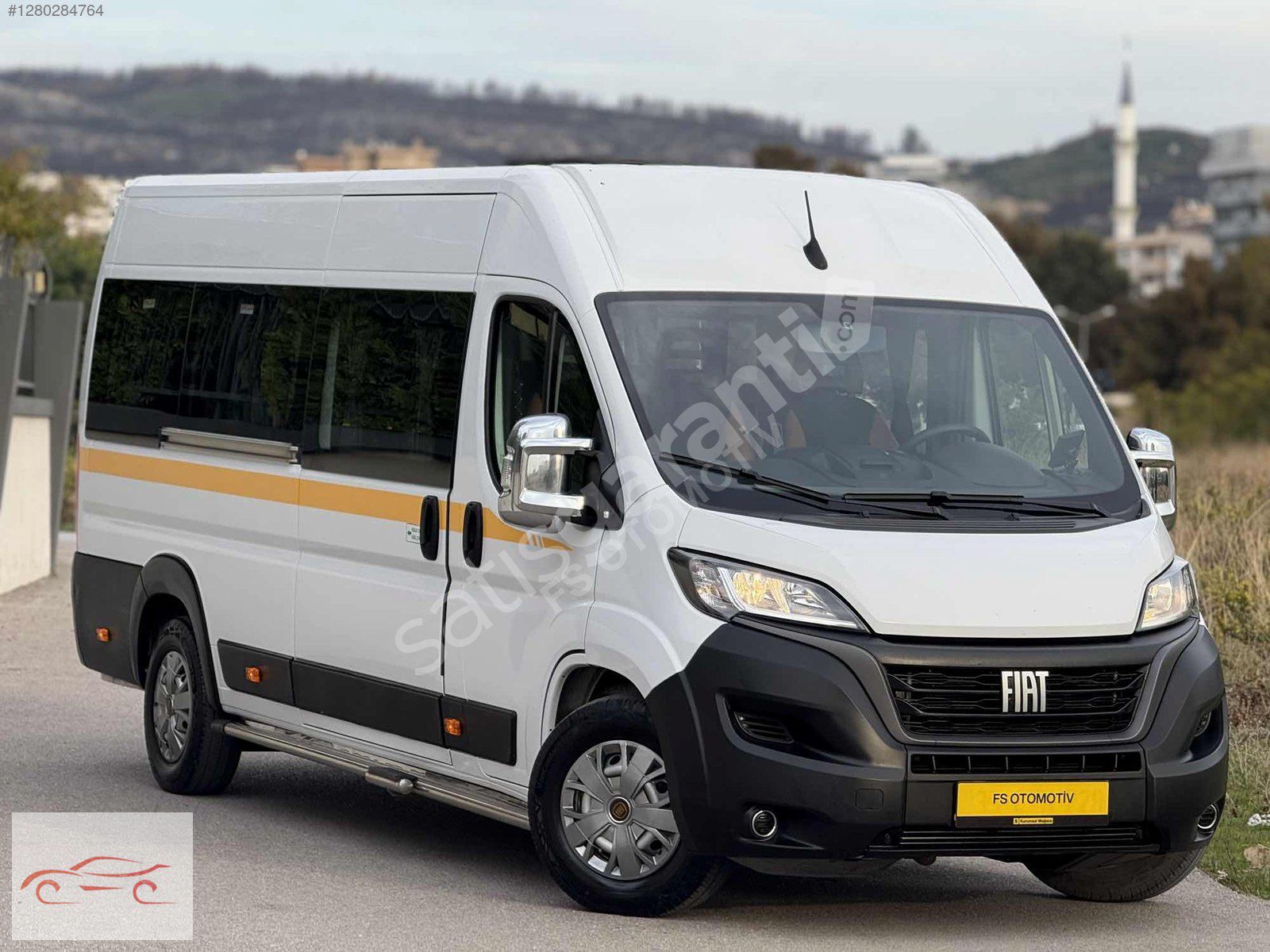 BOYASIZ..2023 FIAT DUCATO 16+1 OKUL TAŞITI OTM KAPI FUL+FUL S9
