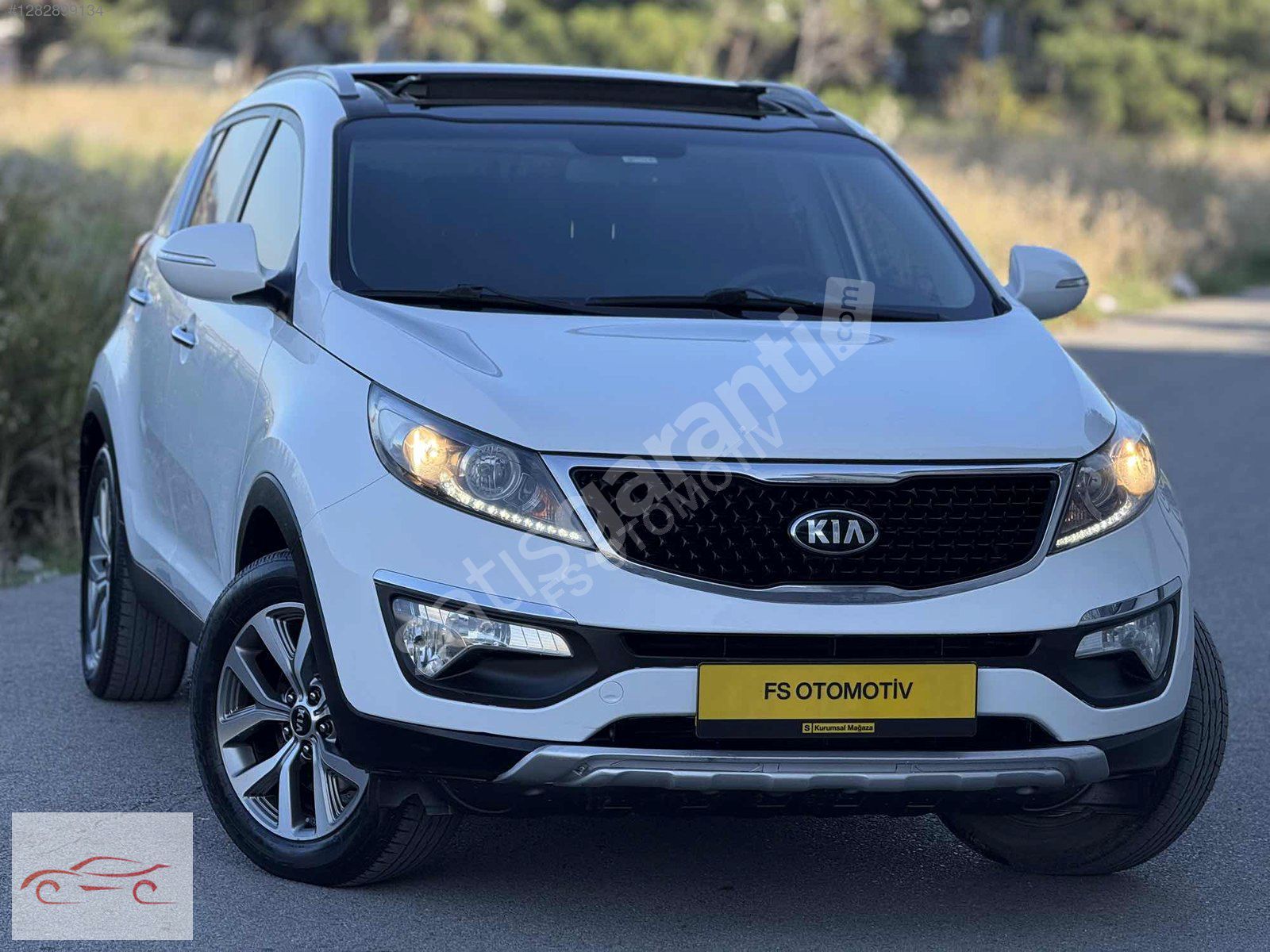 HATASIZ..2015 KIA SPORTAGE CONCEPT PLUS CAM TAVAN 4K ISITMA FULL