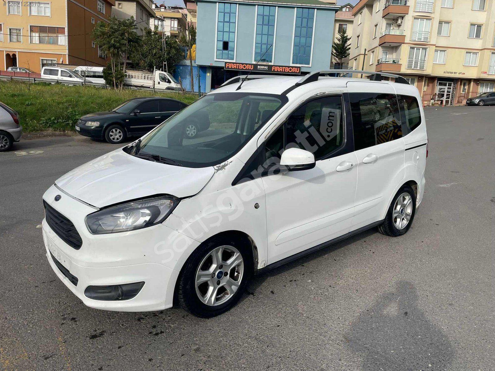 PLAKALI 2016 COURİER 1.6 TDCİ DELUX 123.000 KM BİN GİT