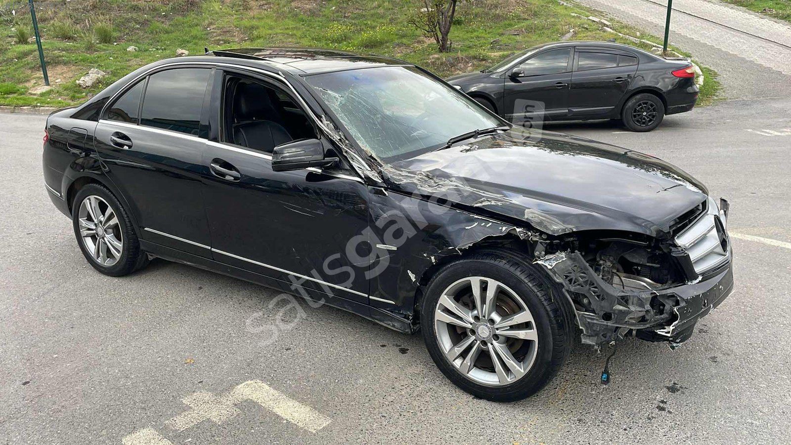 PLAKALI HASAR KAYITSIZ 2008 C200 KOMPROSÖR AVANGARDE 340000 KM