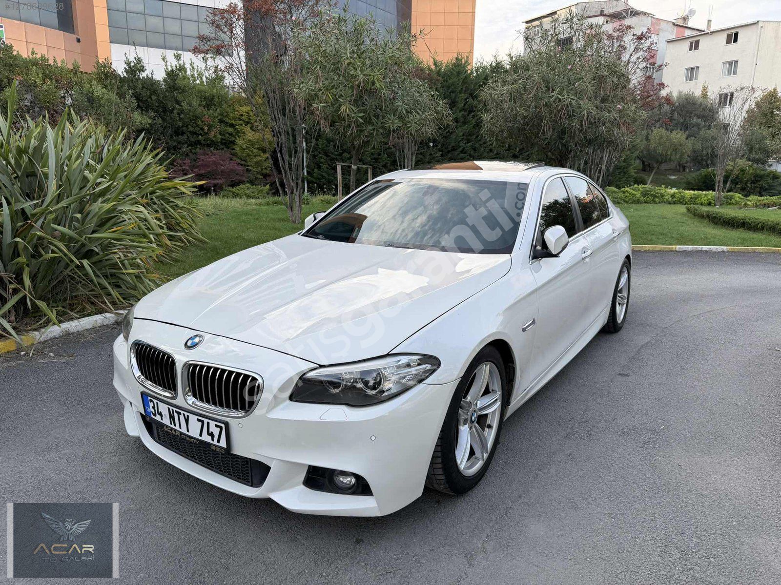 2015 BMW F10 520İ 170 HP BAKIMLI TERTEMİZ SEDEFLİ BEYAZ