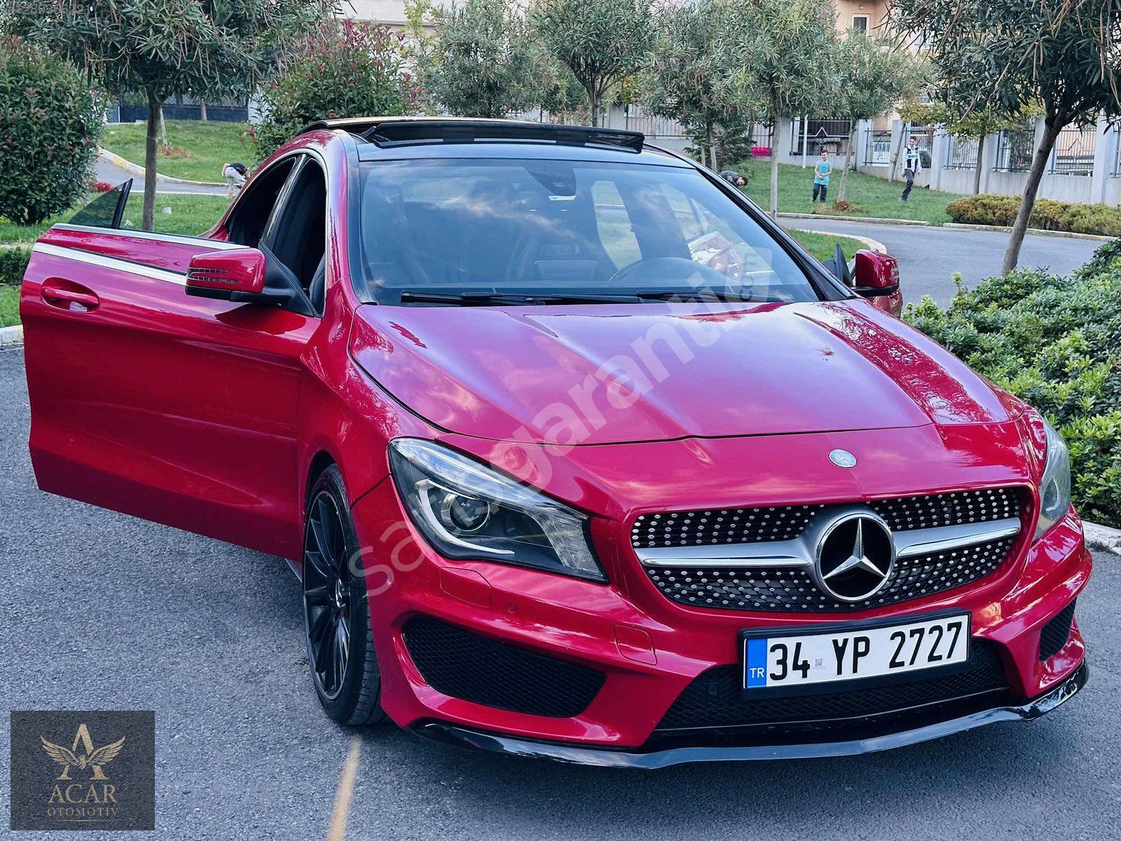 2015 CLA 180 CDI AMG CAM TAVAN KIRMIZI 110 HP