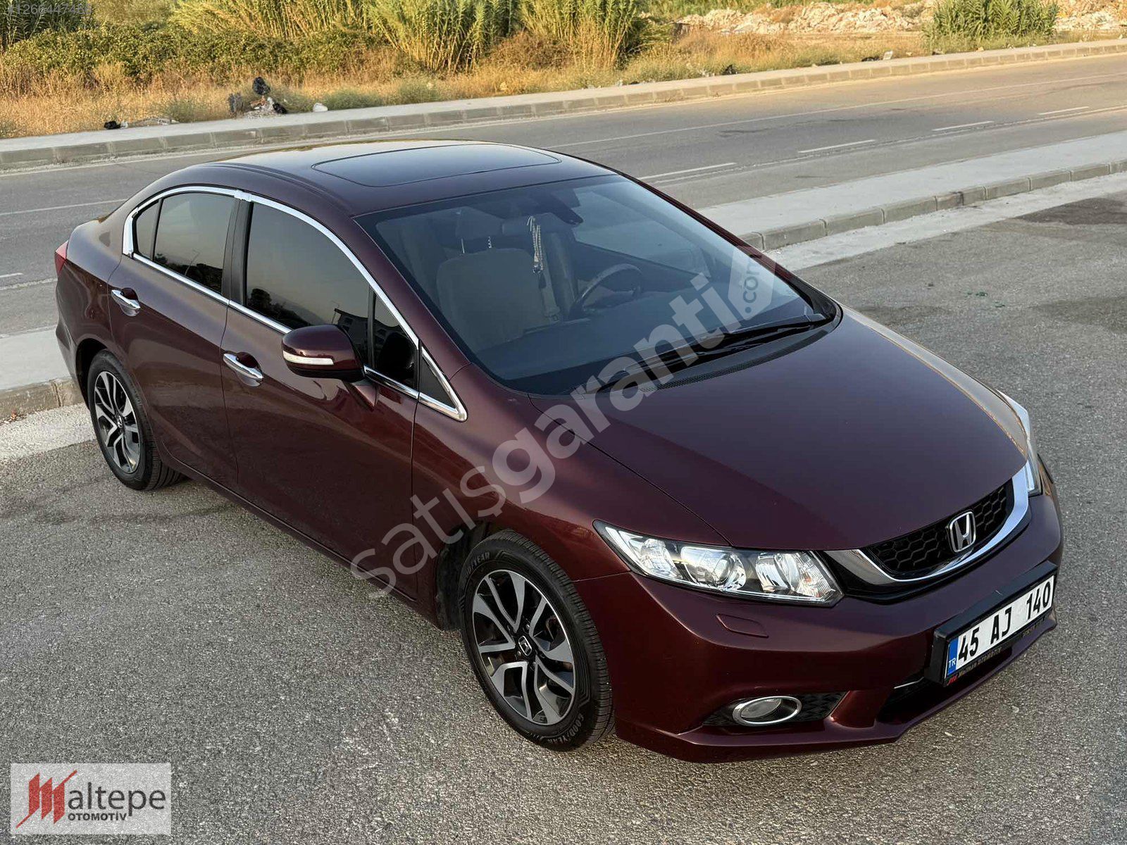 2015 HONDA CİVİC 1.6İ VTEC ECO ELEGANCE 168.000 KM