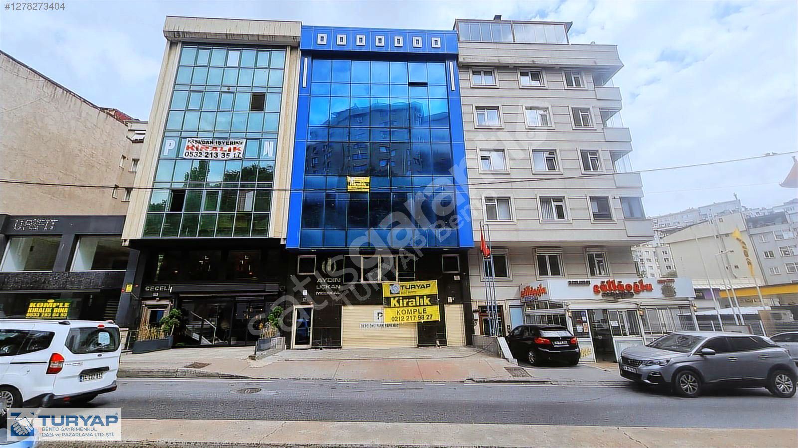 19 Mayıs Ana Cadde Üzerinde 240 m2 Kiralık Ofis...