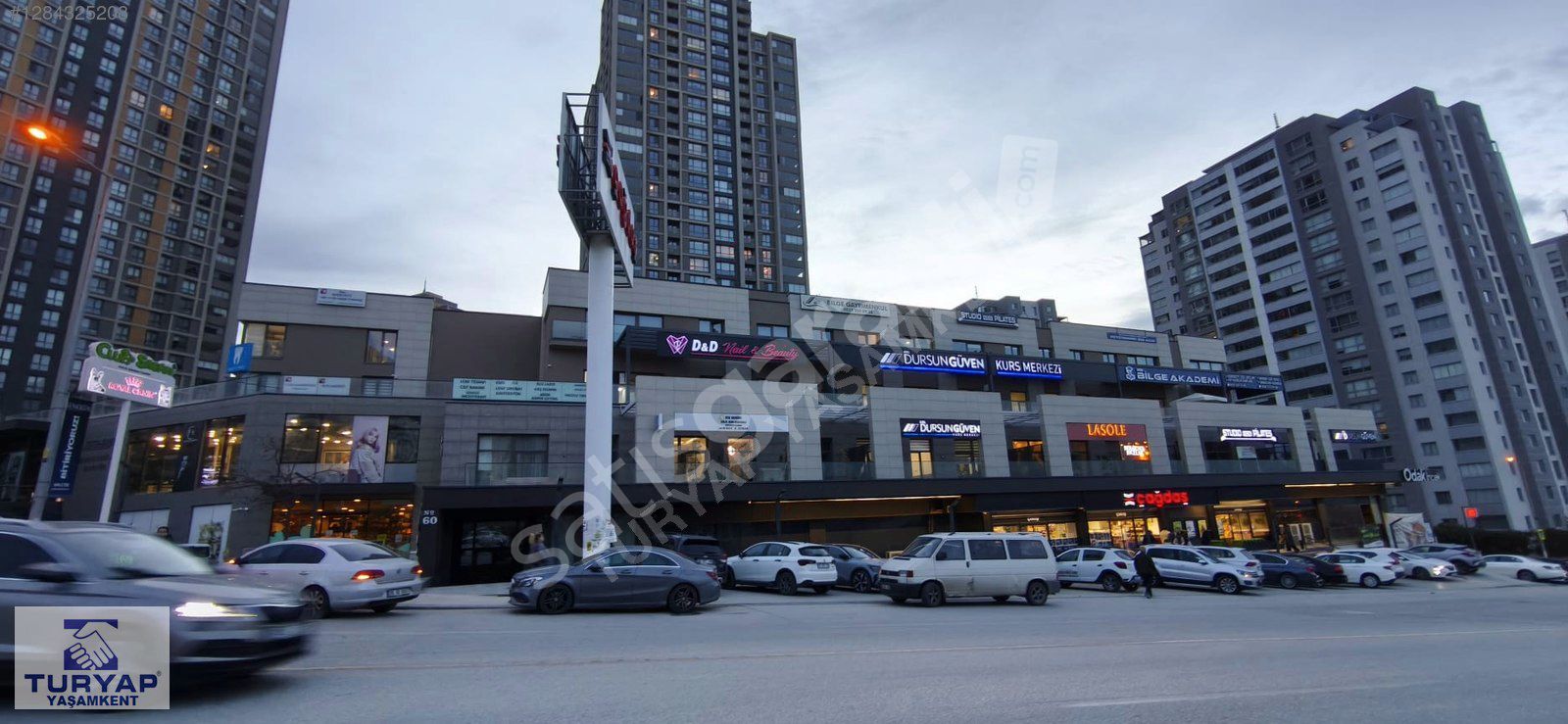 ODAK İNCEK OFİS VEYA KONUT OLARAK KULLANILIR 85m2 BALKONLU 2+1