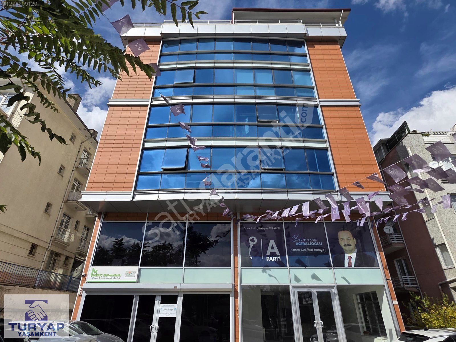 MALTEPE'DE METROYA YÜRÜME MESAFESİNDE K. OTOPARKLI YAPILI OFİS