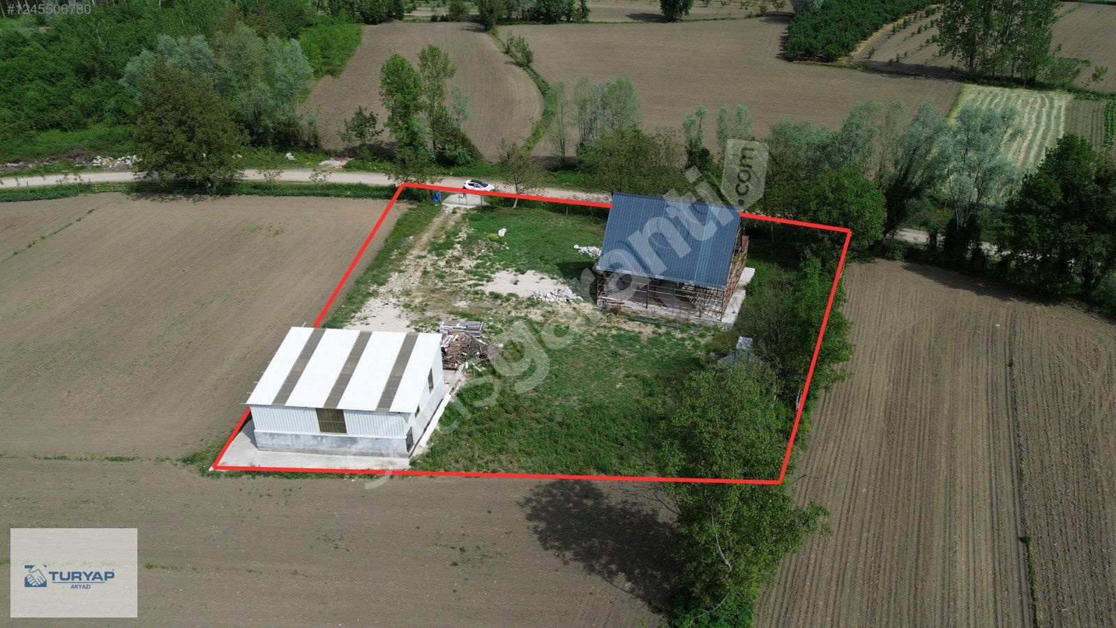 TURYAP AKYAZI'dan YUVALAKTA SATILIK ÇELİK BUNGALOV DEPO TAKASLI