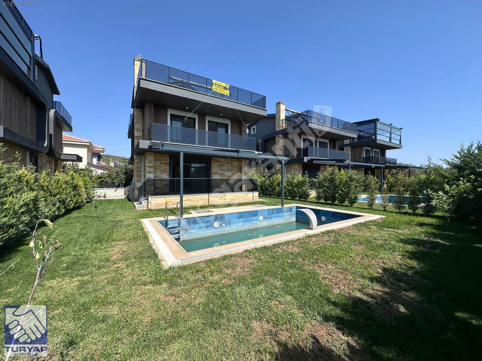 NARLIDA DENİZE SADECE 100 MT MESAFEDE ULTRA LÜKS VİLLALAR