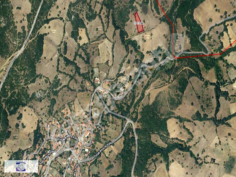 KEPSUT TUZAK MH. İMAR SINIRINA 73 METRE, SATILIK 1.732M2 ARAZİ