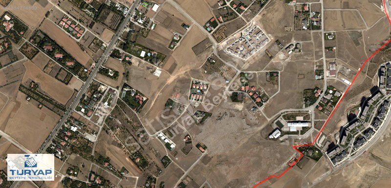 TURYAP GAYRİMENKULDEN SATILIK VİLLA ARSASI " KÖŞE PARSEL "
