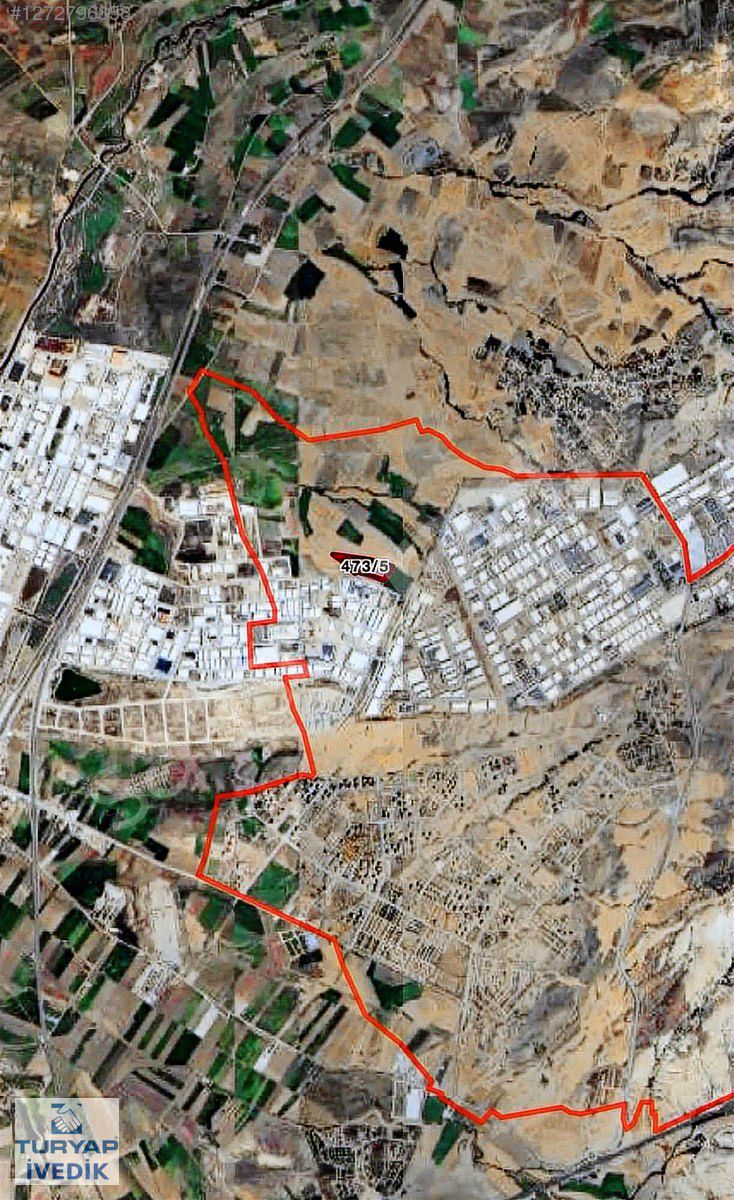 TEMELLİ ALCI OSB GENİŞLEME BÖLGESİNDE 3500 M2 SATILIK