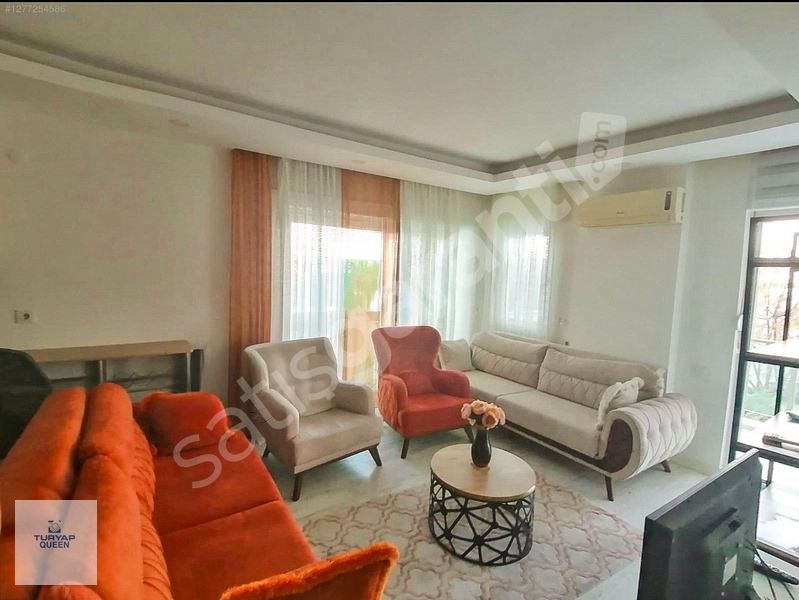 Güzeloba İlköğretim Yakını Havuzlu Sitede 2. Kat 1+1 Eşyalı