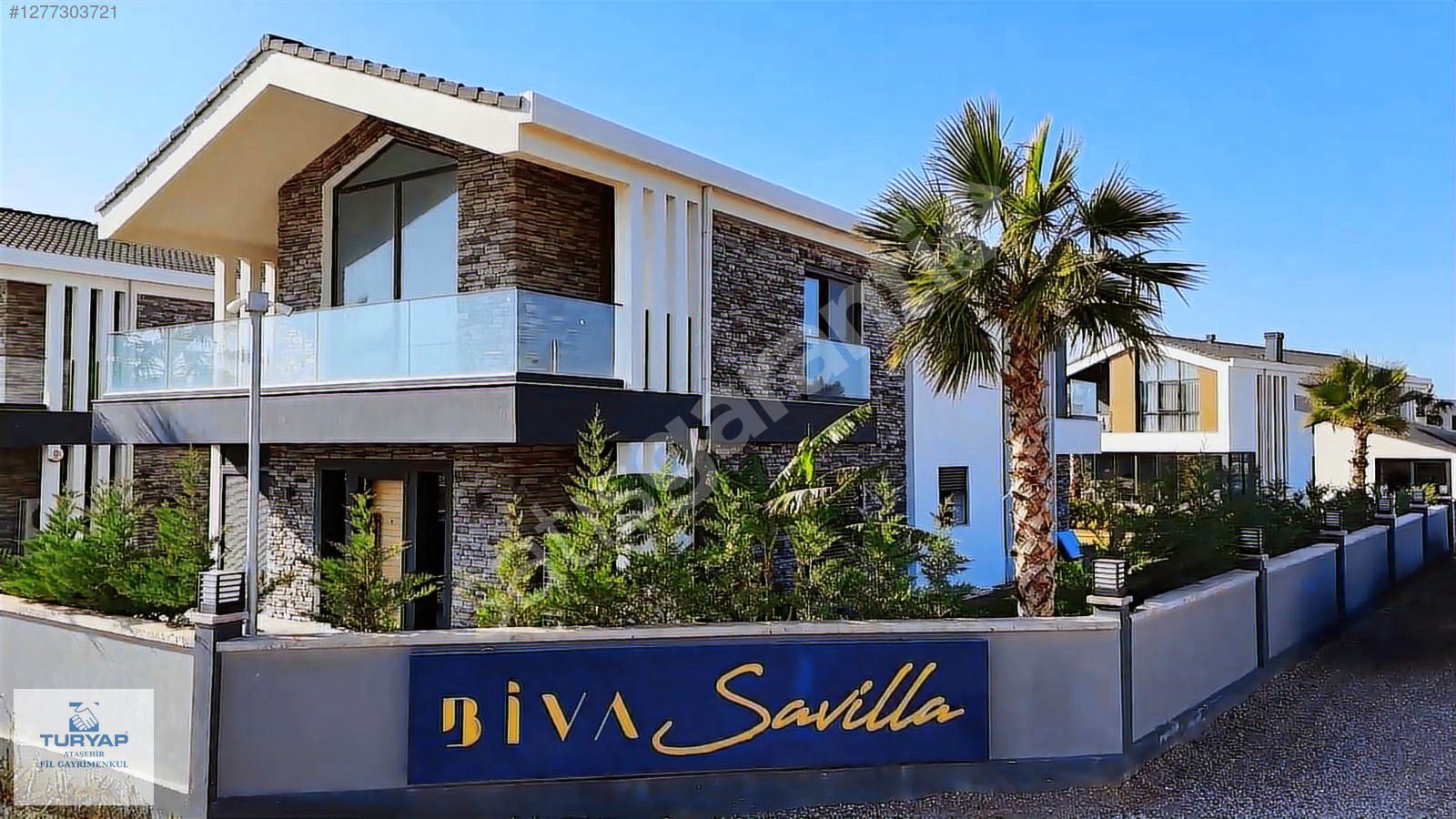 Sasalı Biva Savilla Sitesinde Kiralık 5+1 Villa