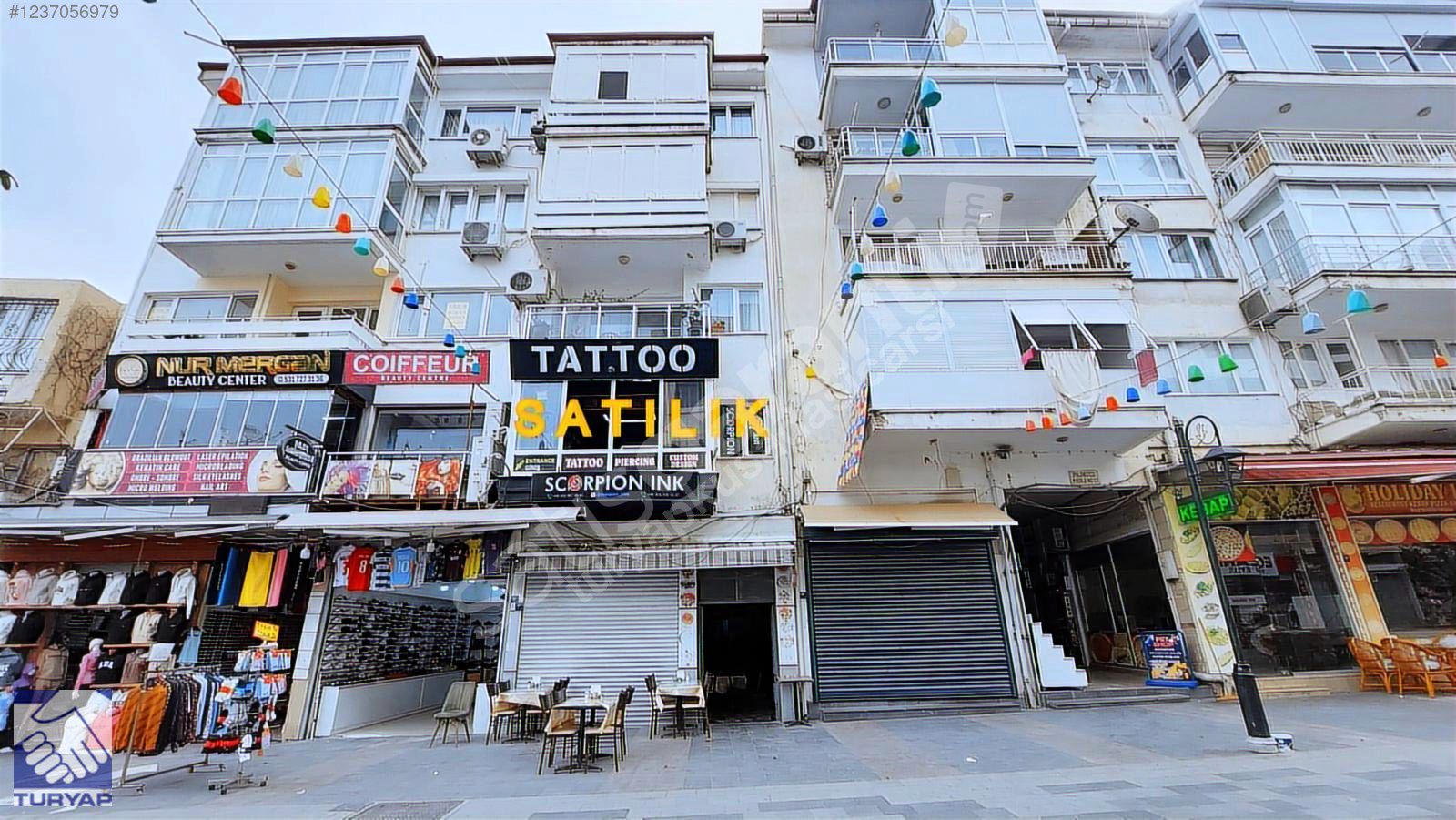 TURYAPtan KUŞADASI ÇARŞI İÇİ SATILIK BİRİNCİ KAT 90m2