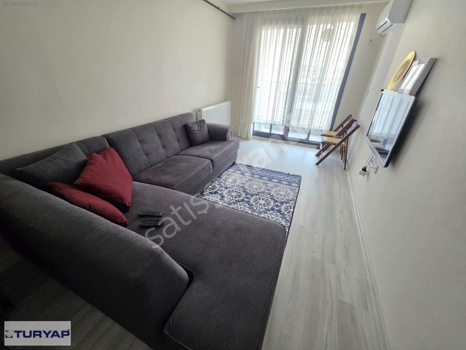 Bayraklı Osmangazide Yeni Binada Eşyalı 1+1 Kiralık Daire