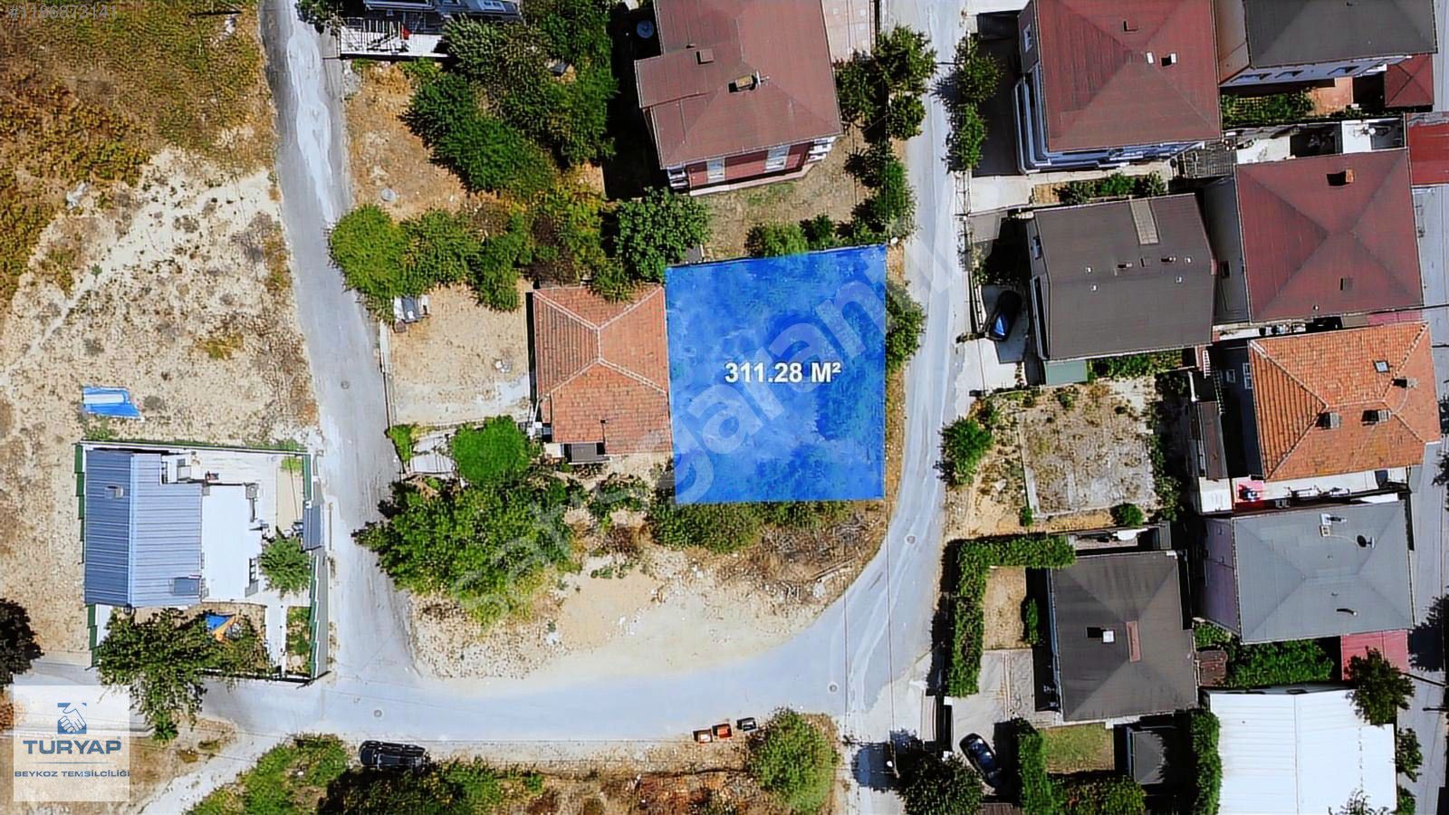 TURYAP BEYKOZ'DAN KESİNTİSİZ SATILIK 311 m2 İMARLI ARSA