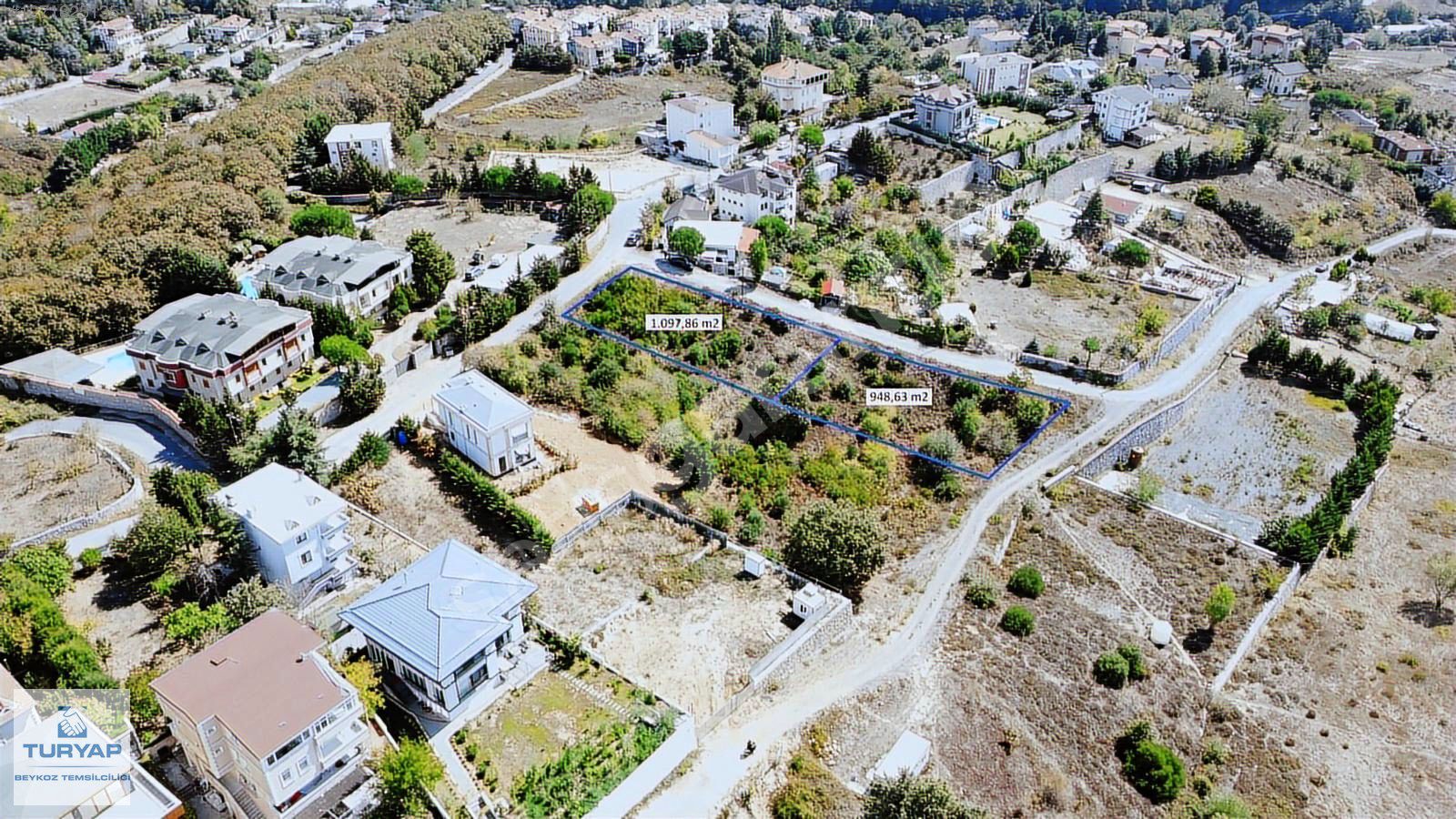 2.046 m2 KESİNTİSİZ, 0,40 İMARLI SATILIK ARSA