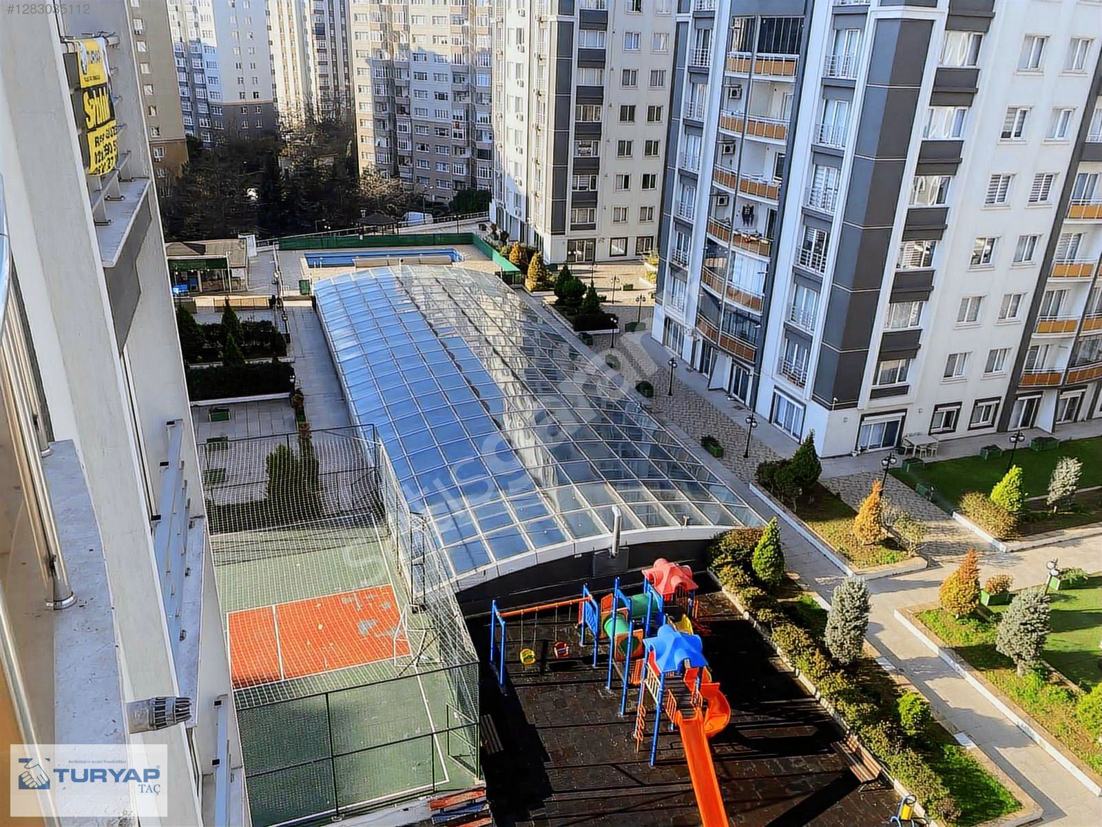 TURYAP TAÇ'TAN BEYAZ CİTY'DE KAPALI MUTFAK 2+1 GENİŞ BOŞ DAİRE