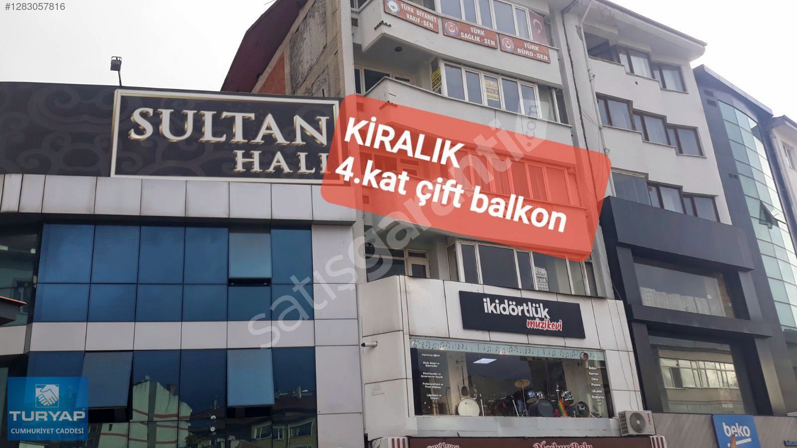 I.BAYSAL Caddesinde KİRALIK GENİŞ İŞYERİ/OFİS/DERNEK/BÜRO