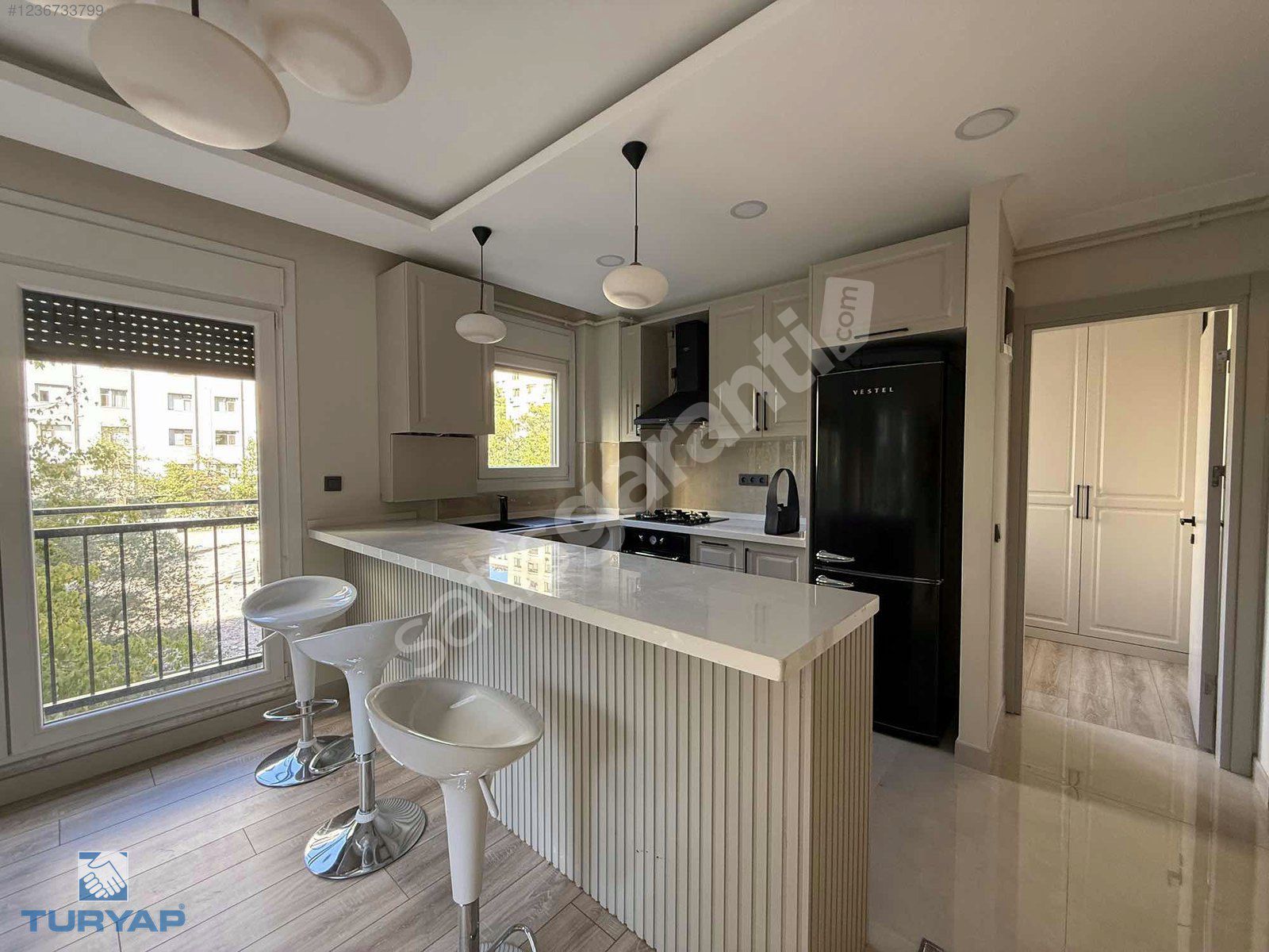 TURYAP'TAN ERENKÖY'DE BAĞDATA YAKIN 3+1 BALKONLU 95m2