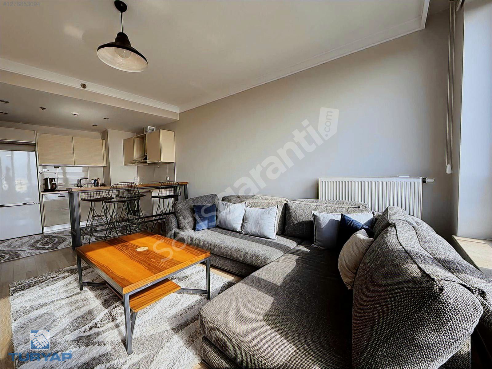 TURYAP'TAN EVORA T PARSEL FULL DENİZ MANZARALI 15.KAT 1+1