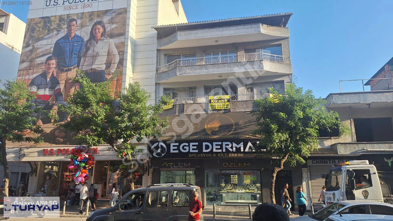 EFELER MAH.MENDERES CADDESİNDE 4+1 KİRALIK OFİS