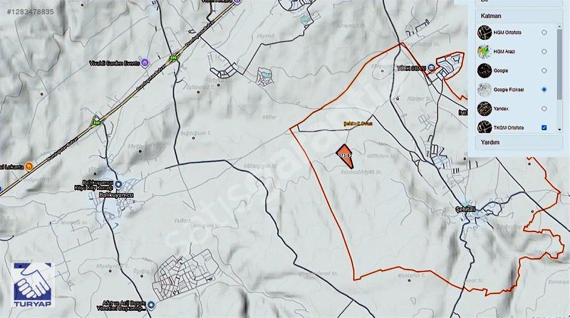 TURYAP'TAN ŞEHİTALİ MAHALLESİN'DE HİSSELİ TARLA