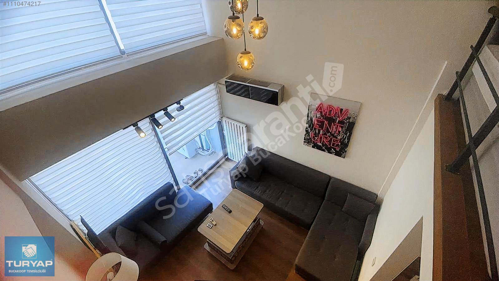 TURYAP TAN MYVAY DA 1+1 EŞYALI LOFT DAİRE